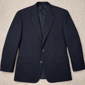 Lauren Ralph Lauren Navy Pinstripe Blazer – Men’s 42R business  suit, jacket